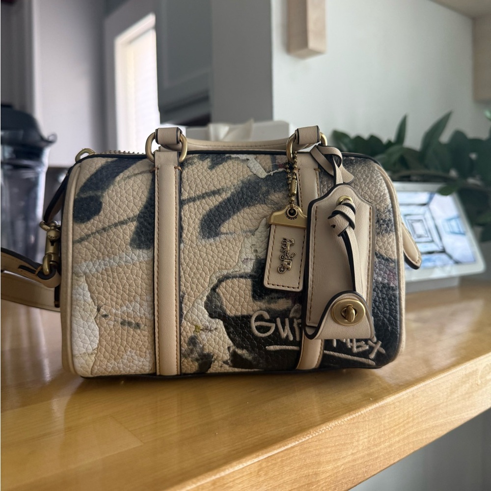 COACH x mint + serf ruby satchel